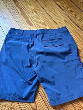 Orvis Navy Blue Flat Front Men's Shorts